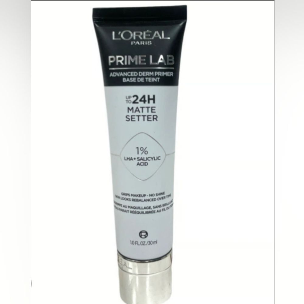 Set of 2 New L'Oreal Prime Lab Advanced Derm Primer Matte Setter